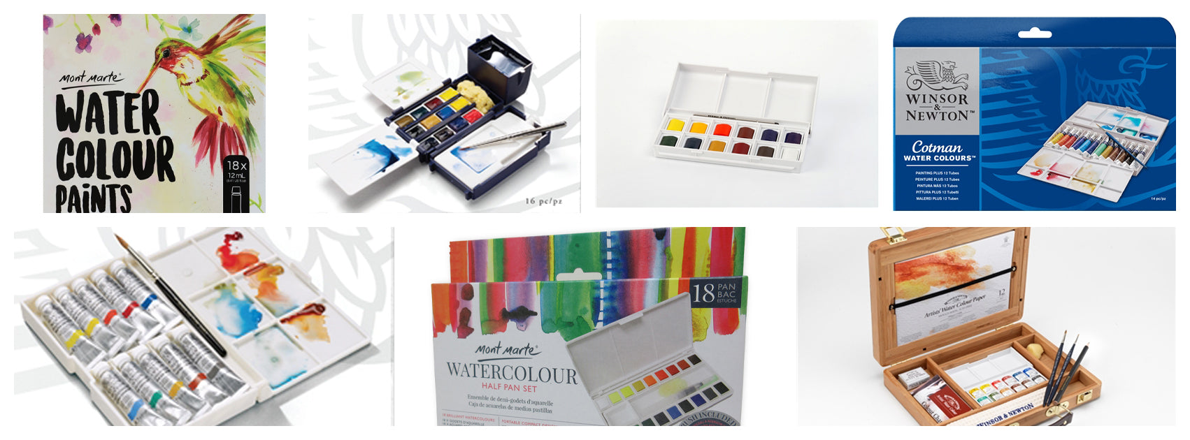Watercolour Paint & Pencil Sets