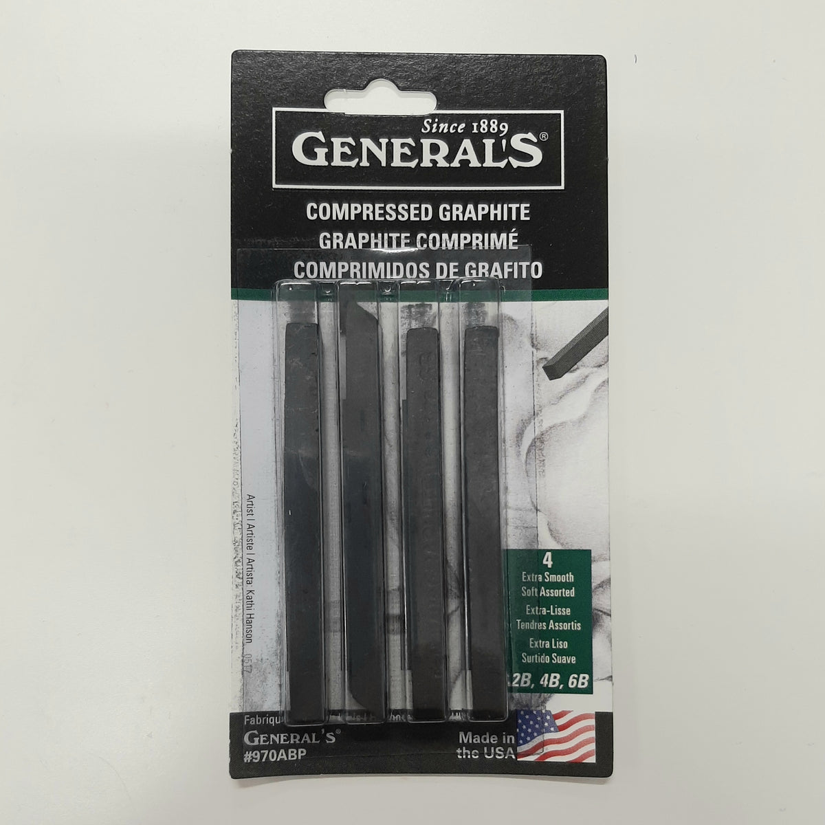 Generals Compressed Graphite Sticks - 4 Pack– Alice West Art